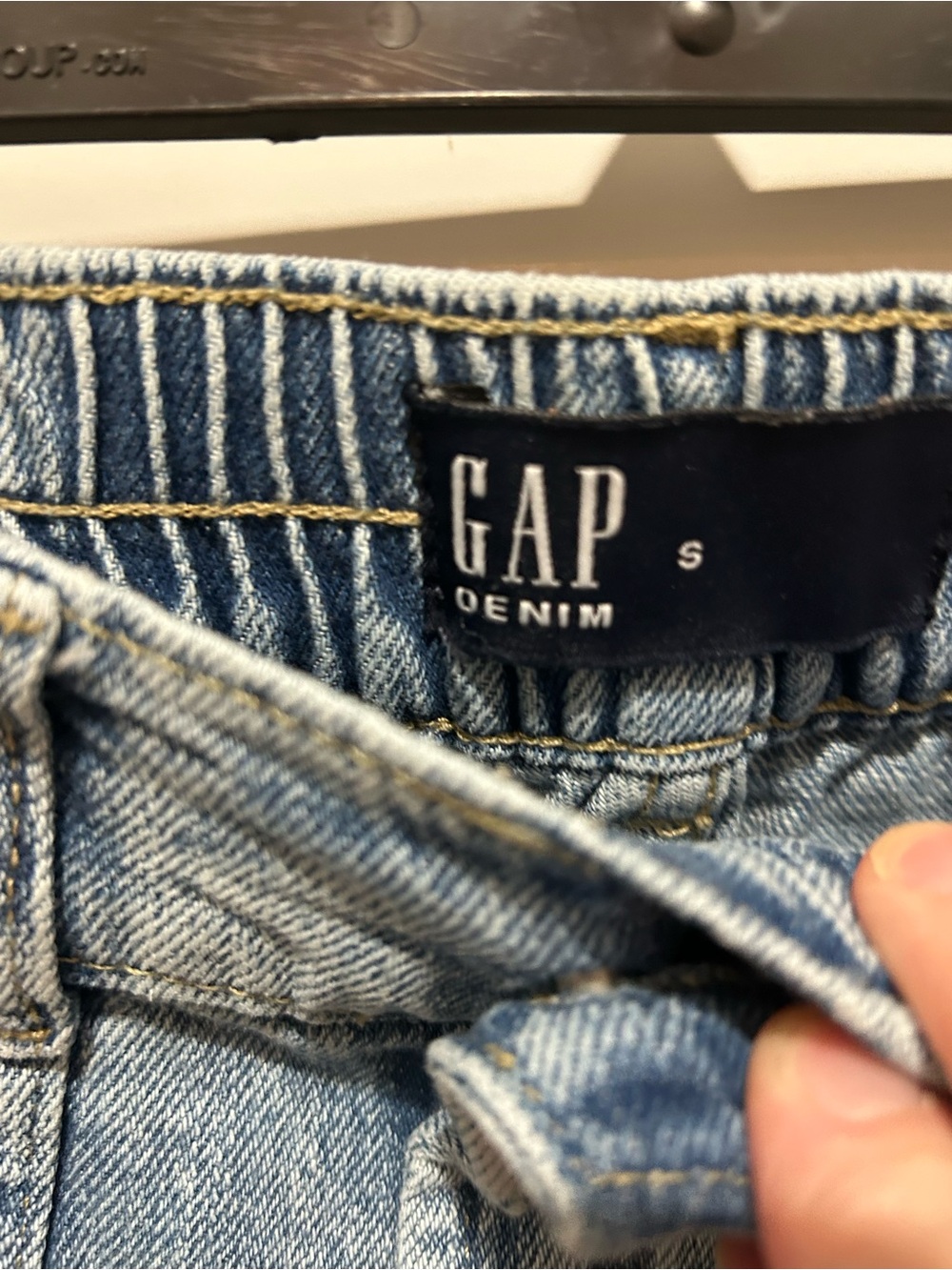 Gap denim Elastic Waist Denim jogger jeans - Picture 3 of 4
